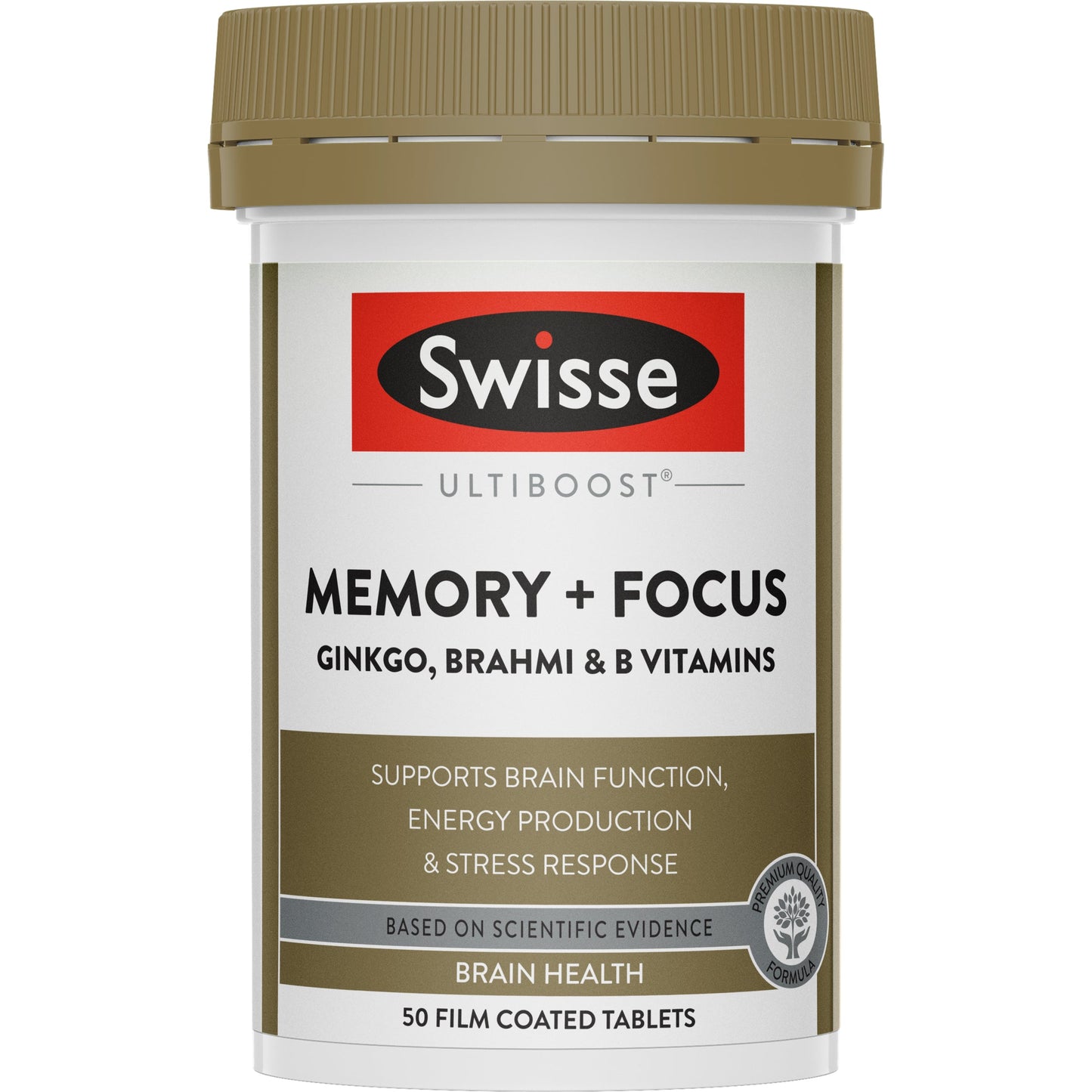 Swisse Ultiboost Memory + Focus 50 Tablets - Cutprice Online