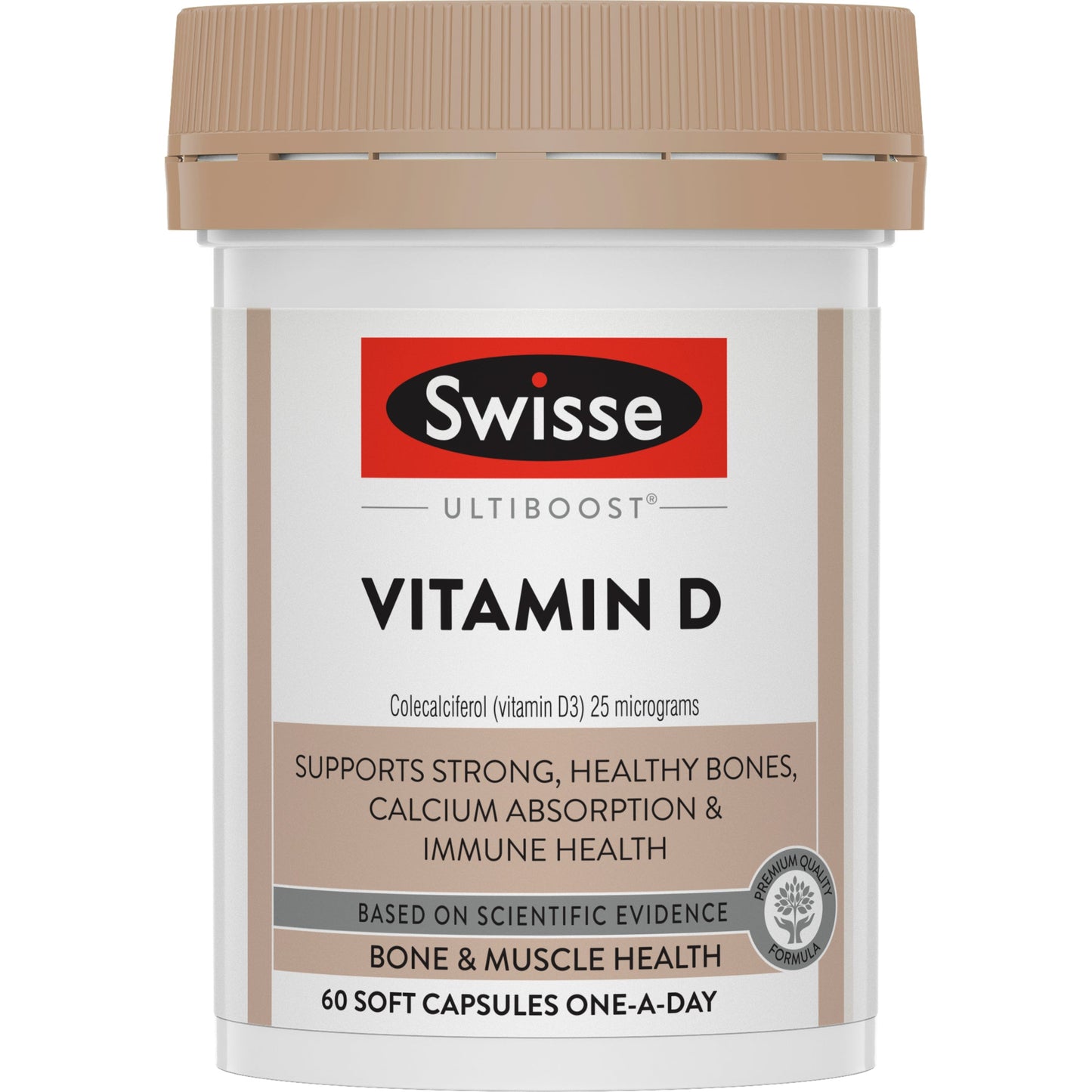 Swisse Ultiboost Vitamin D 60 Capsules - Cutprice Online