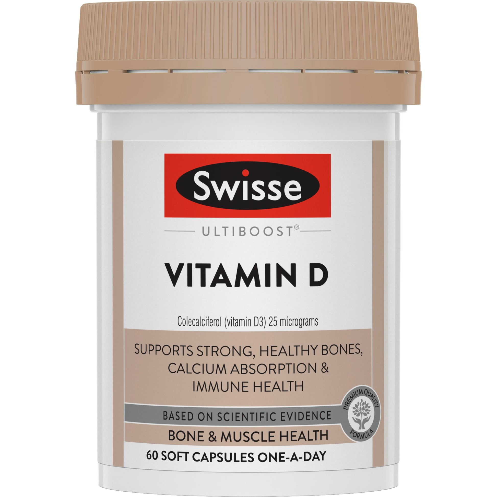 Swisse Ultiboost Vitamin D 60 Capsules - Cutprice Online