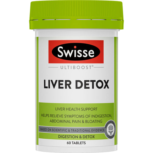 Swisse Ultiboost Liver Detox 60 Tablets - Cutprice Online