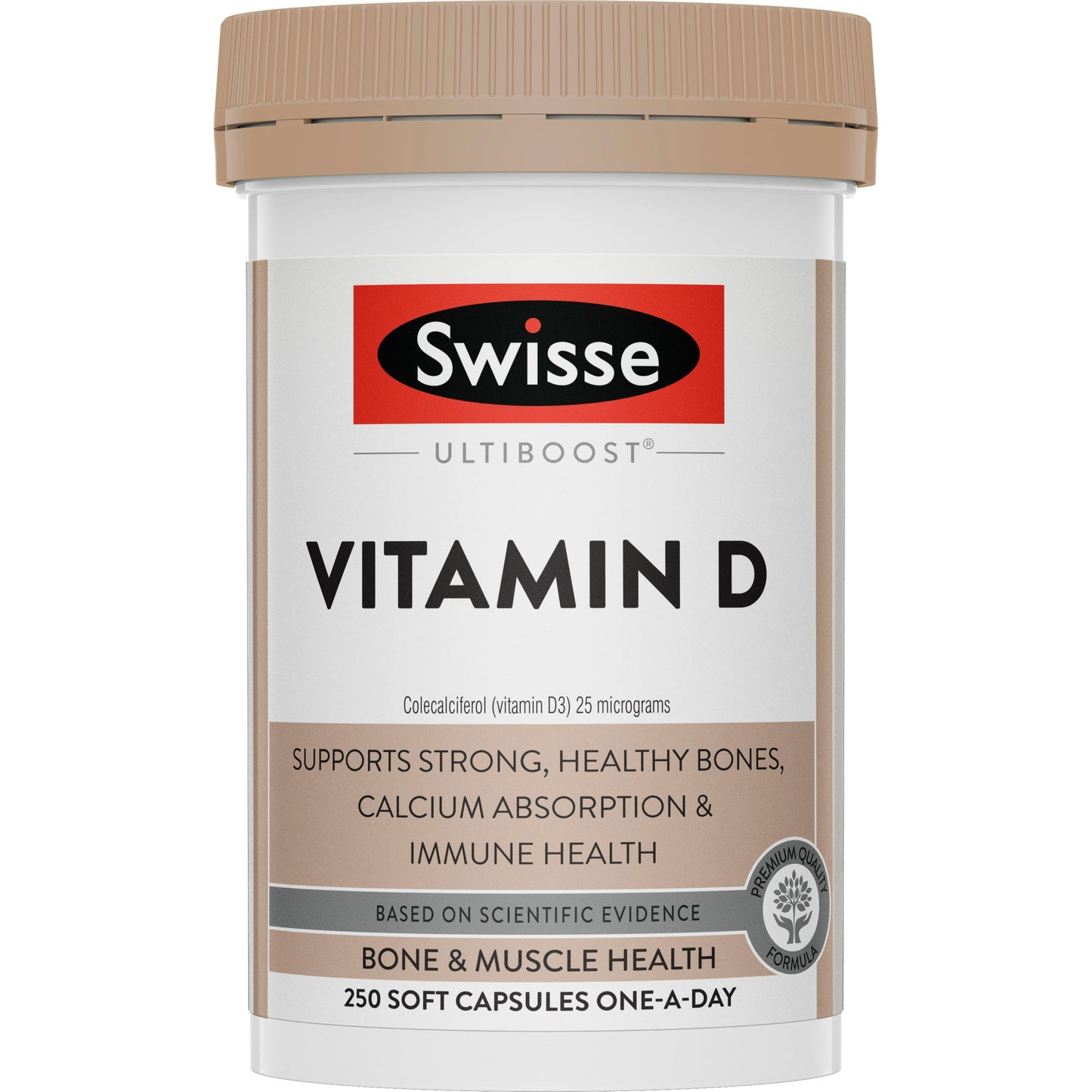 Swisse Ultraboost Vitamin D 250 Capsules - Cutprice Online