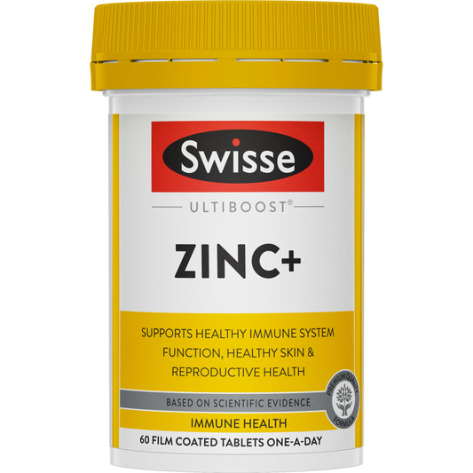 Swisse Ultiboost Zinc+ 60 Tablets - Cutprice Online