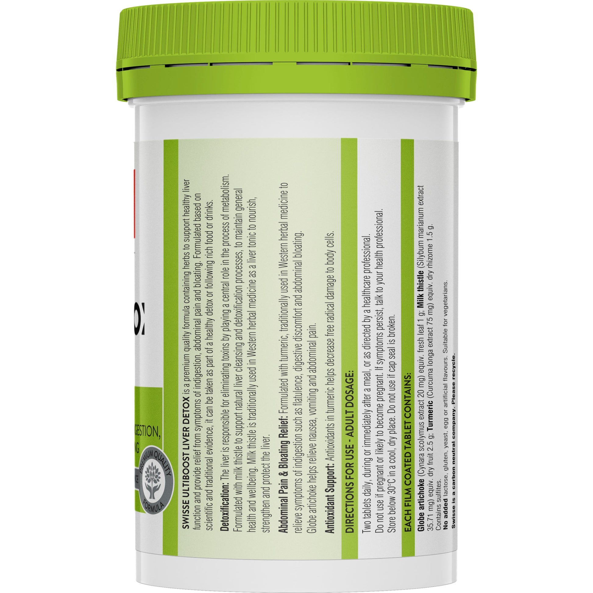 Swisse Ultiboost Liver Detox 120 Tablets - Cutprice Online