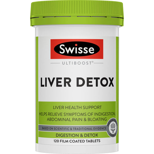 Swisse Ultiboost Liver Detox 120 Tablets - Cutprice Online