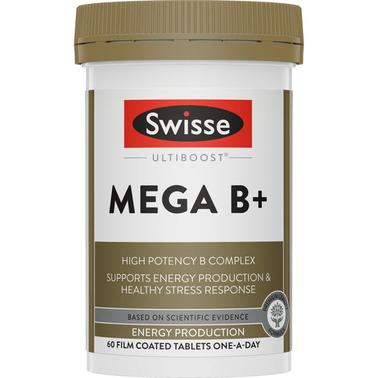 Swisse Ultiboost Mega B+ 60 Tablets - Cutprice Online