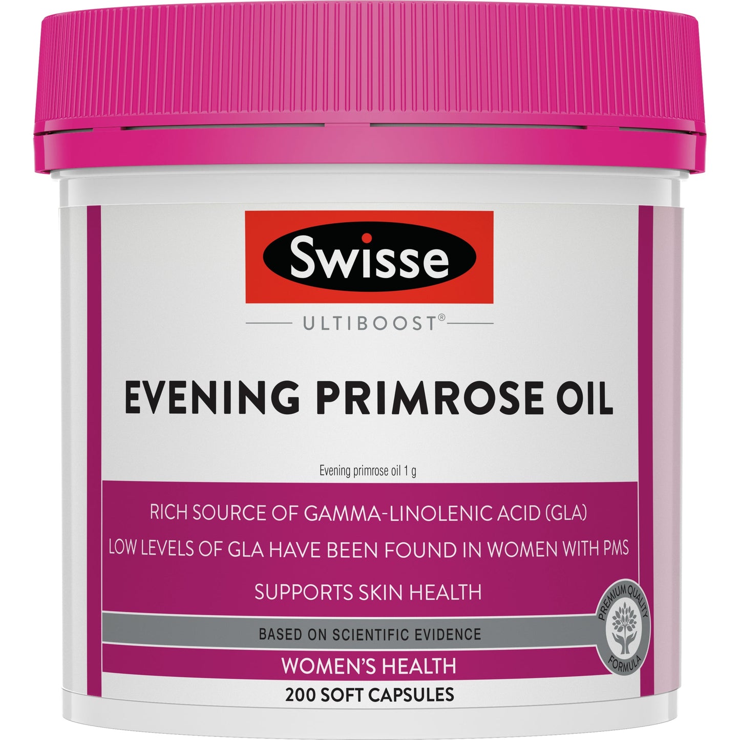 Swisse Ultiboost Evening Primrose Oil 200 Capsules - Cutprice Online