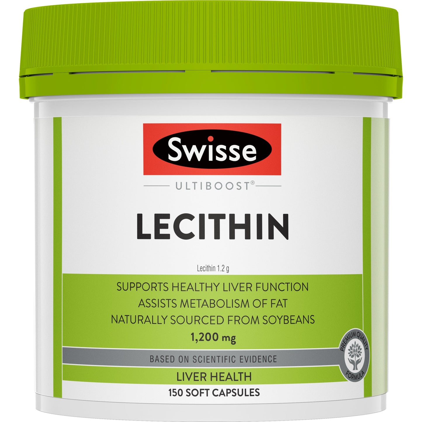 Swisse Ultiboost Lecithin 1200mg 150 Caps - Cutprice Online