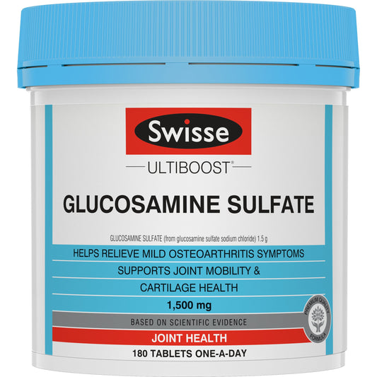 Swisse Ultiboost Glucosamine Sulfate 180 Tablets - Cutprice Online