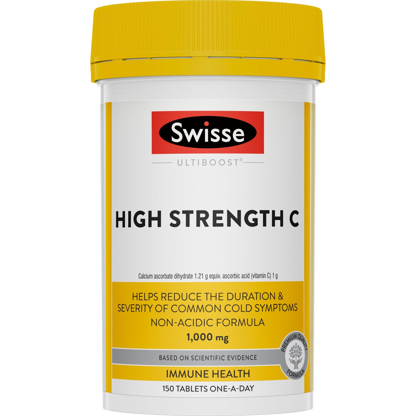 SWISSE Ultiboost High Strength C 1,000mg 150 Tablets - Cutprice Online