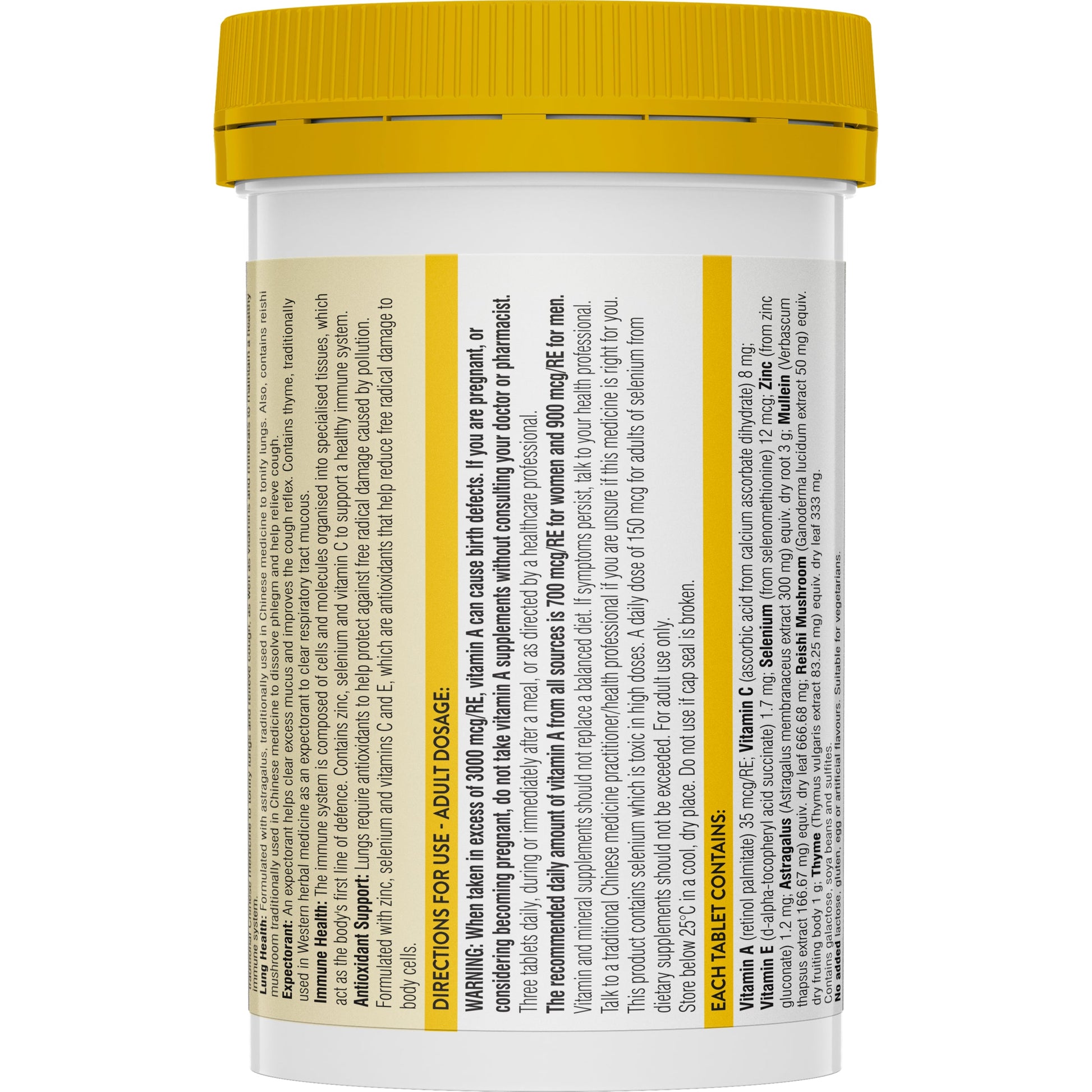 Swisse Ultiboost Lung Health Support 90 Tablets - Cutprice Online