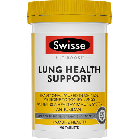 Swisse Ultiboost Lung Health Support 90 Tablets - Cutprice Online