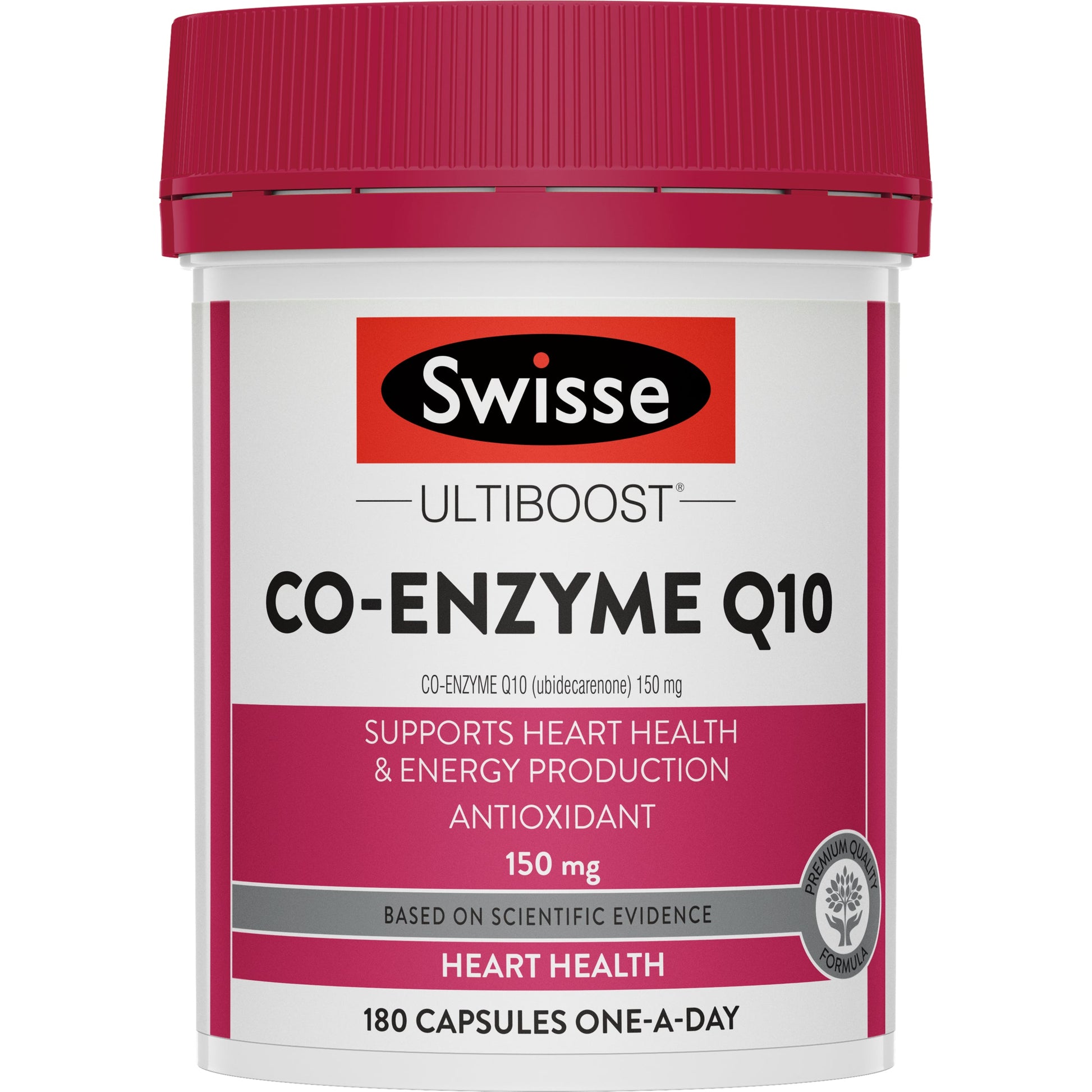 Swisse Ultiboost Co Enzyme Q10 150mg 180 Capsules - Cutprice Online