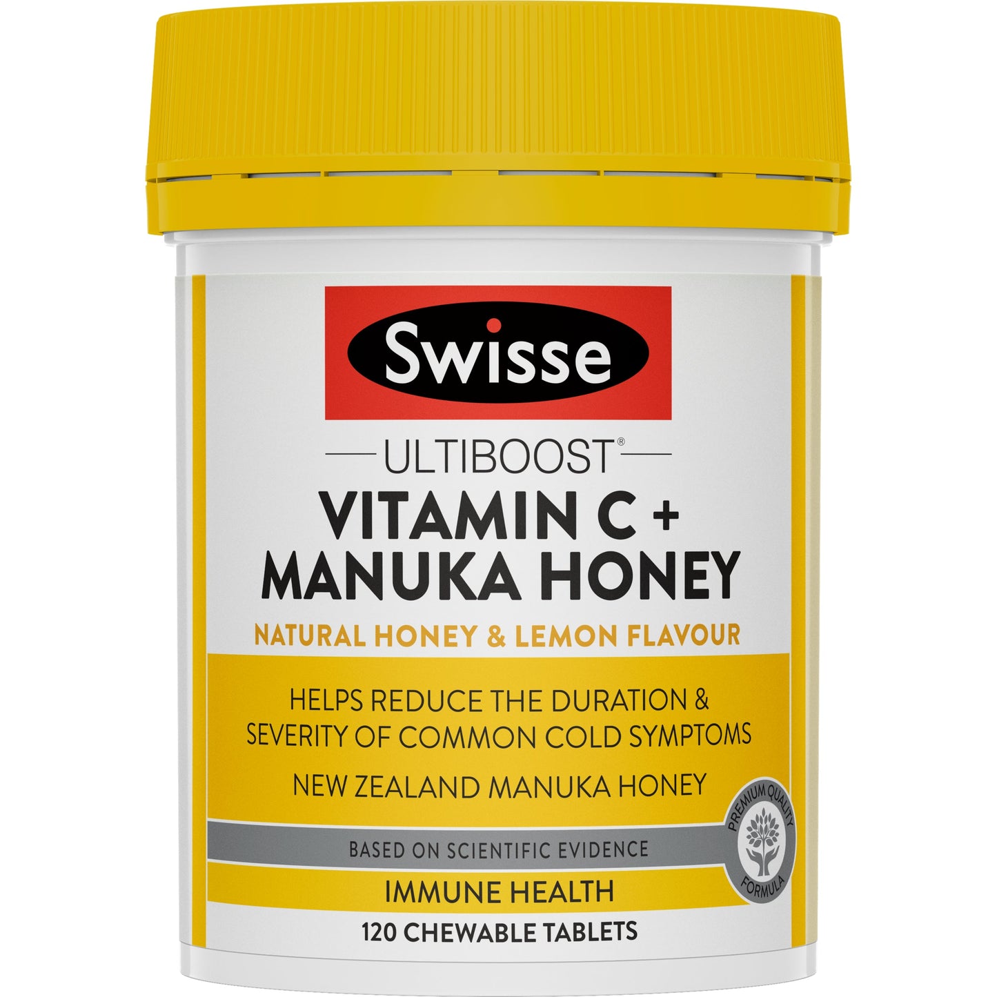 Swisse Ultiboost Vitamin C + Manuka Honey 120 Tablets - Cutprice Online