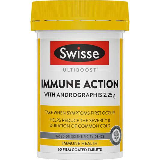 Swisse Ultiboost Immune Action Tablets 60 Tablets - Cutprice Online