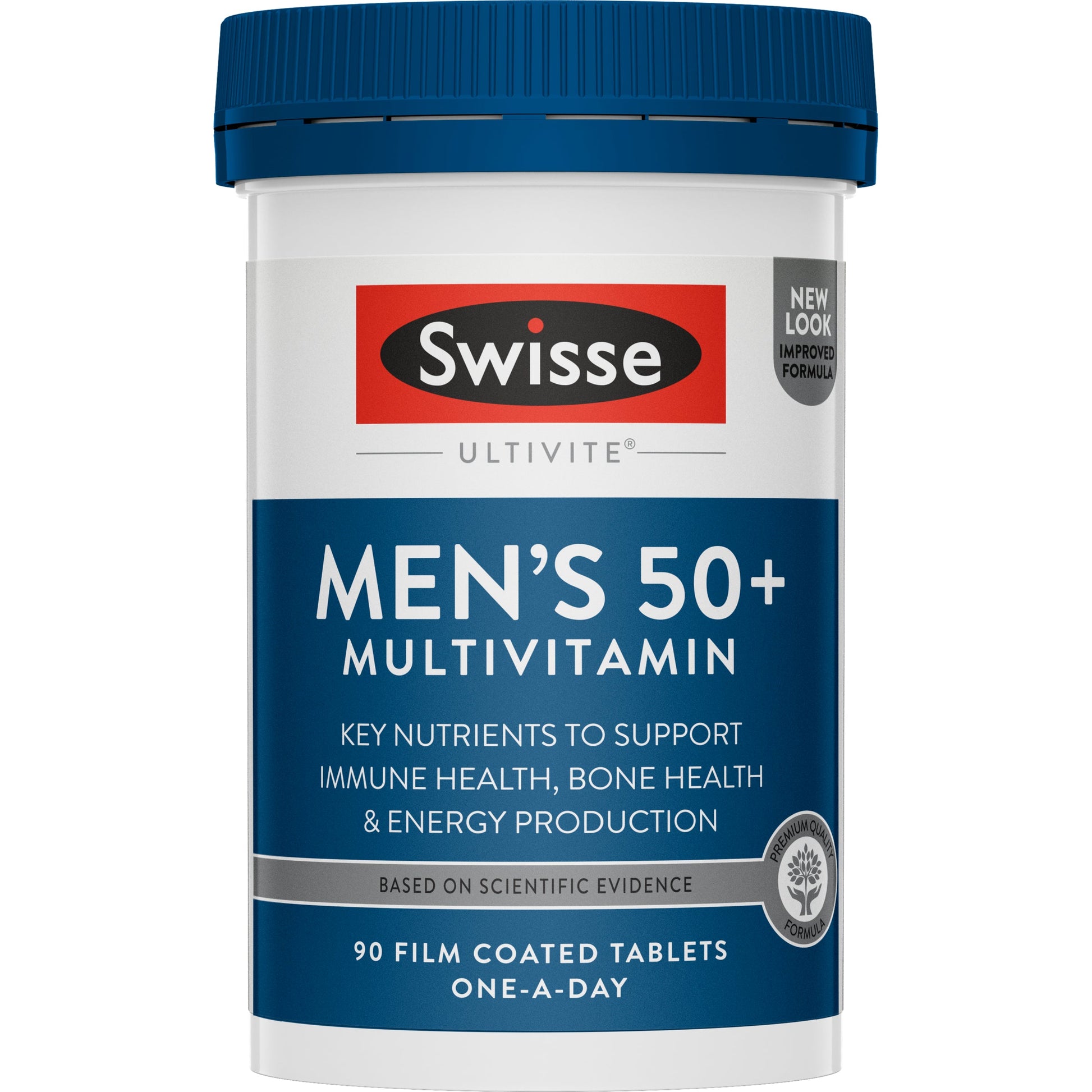 Swisse Men's Ultivite 50+ Multivitamin 90 Tablets - Cutprice Online