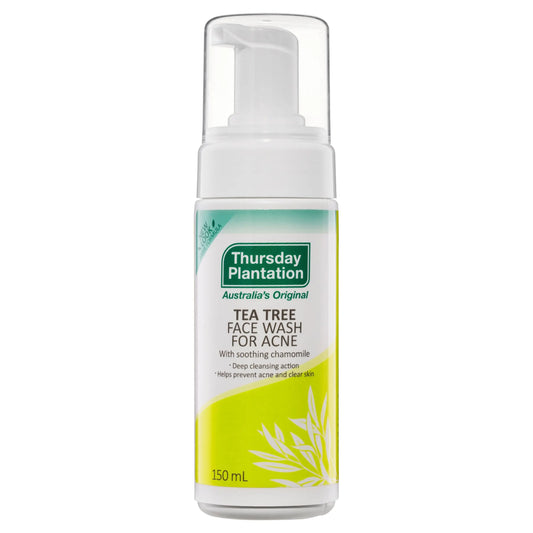 Thursday Plantation Tea Tree Daily Face Wash For Acne 150ml THURSDAY PLANTATION