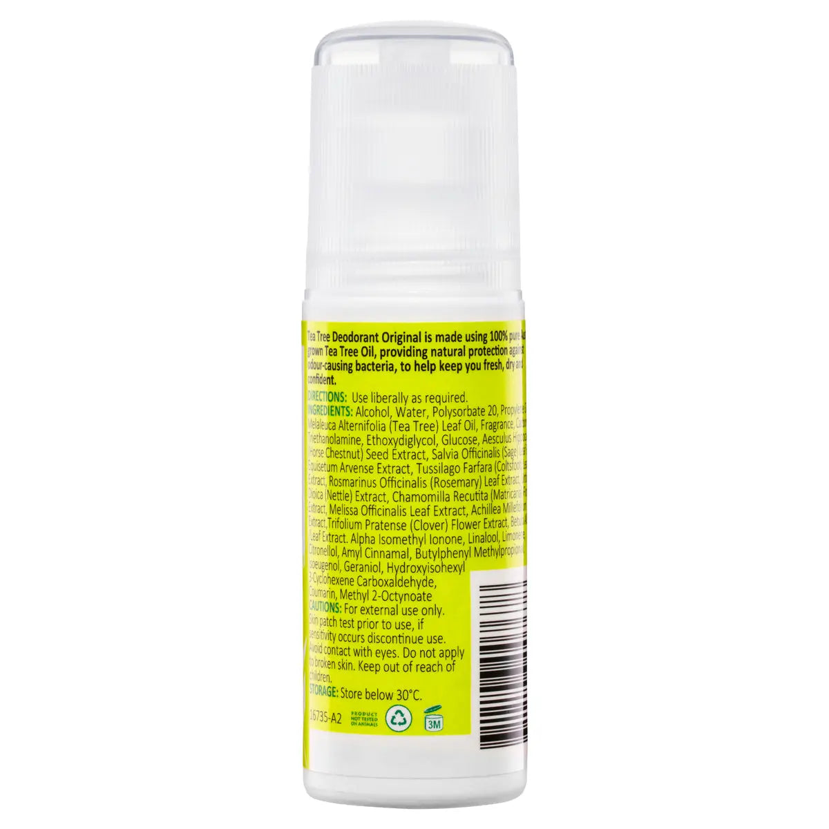 Thursday Plantation Tea Tree Deodorant Original 60ml THURSDAY PLANTATION