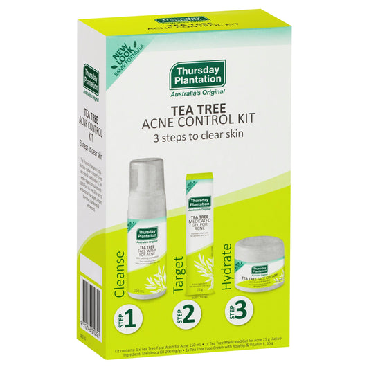 Thursday Plantation Tea Tree Clear Skin and Acne Control Pack THURSDAY PLANTATION
