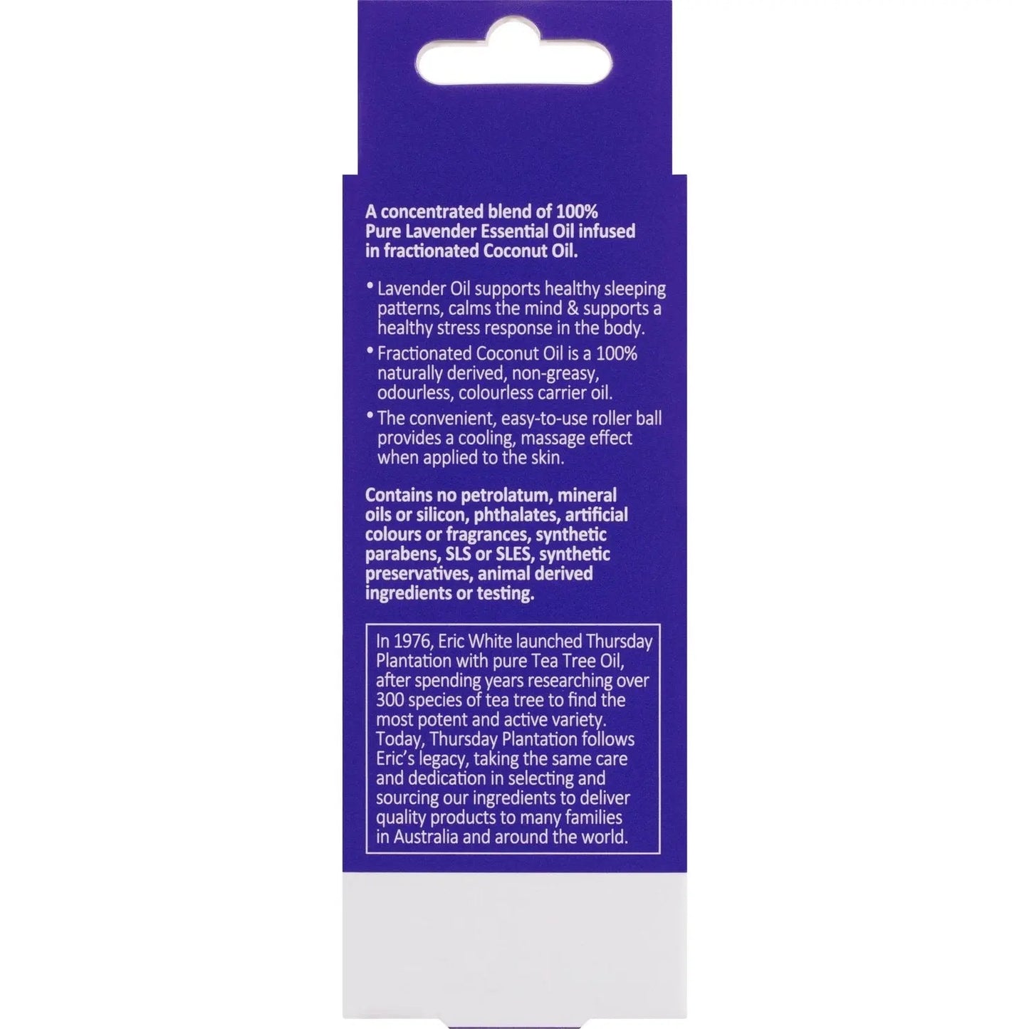 Thursday Plantation Lavender Sleep Support & Calming Roll On 9ml THURSDAY PLANTATION