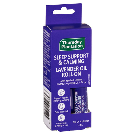 Thursday Plantation Lavender Sleep Support & Calming Roll On 9ml THURSDAY PLANTATION