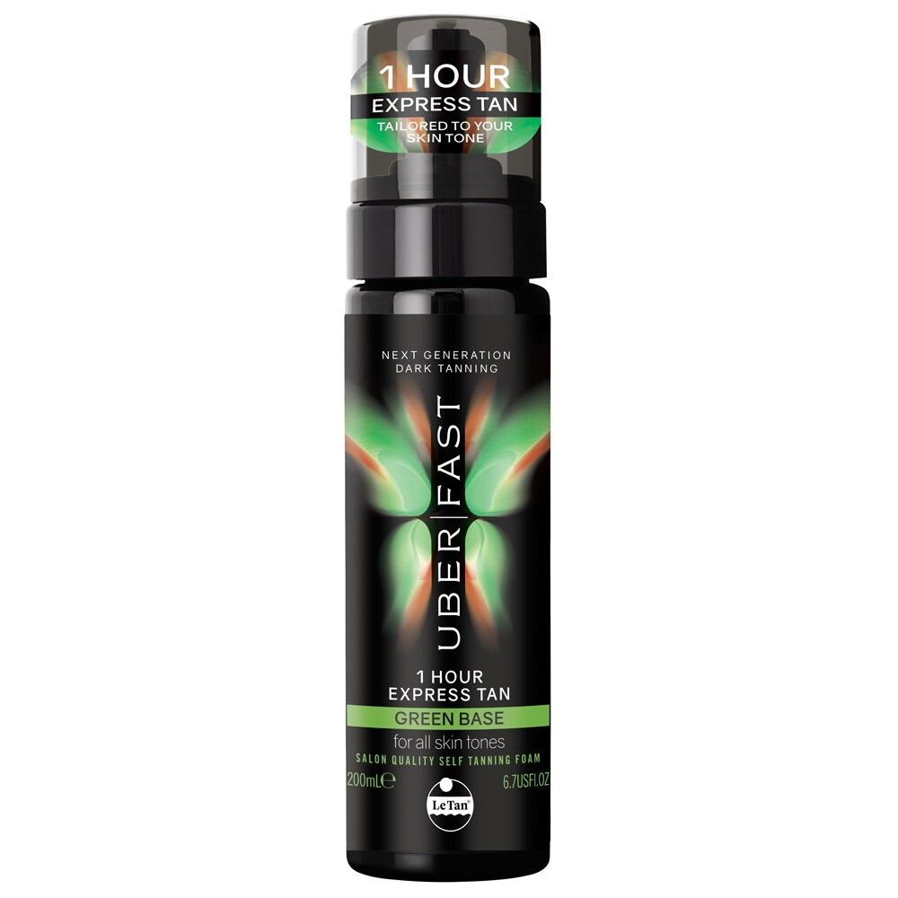 Le Tan Uber Fast Self Tanning Foam Green Base 200ml - Cutprice Online