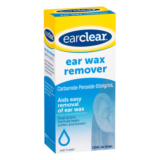 Ear Clear Ear Wax Remover 12ml - Cutprice Online