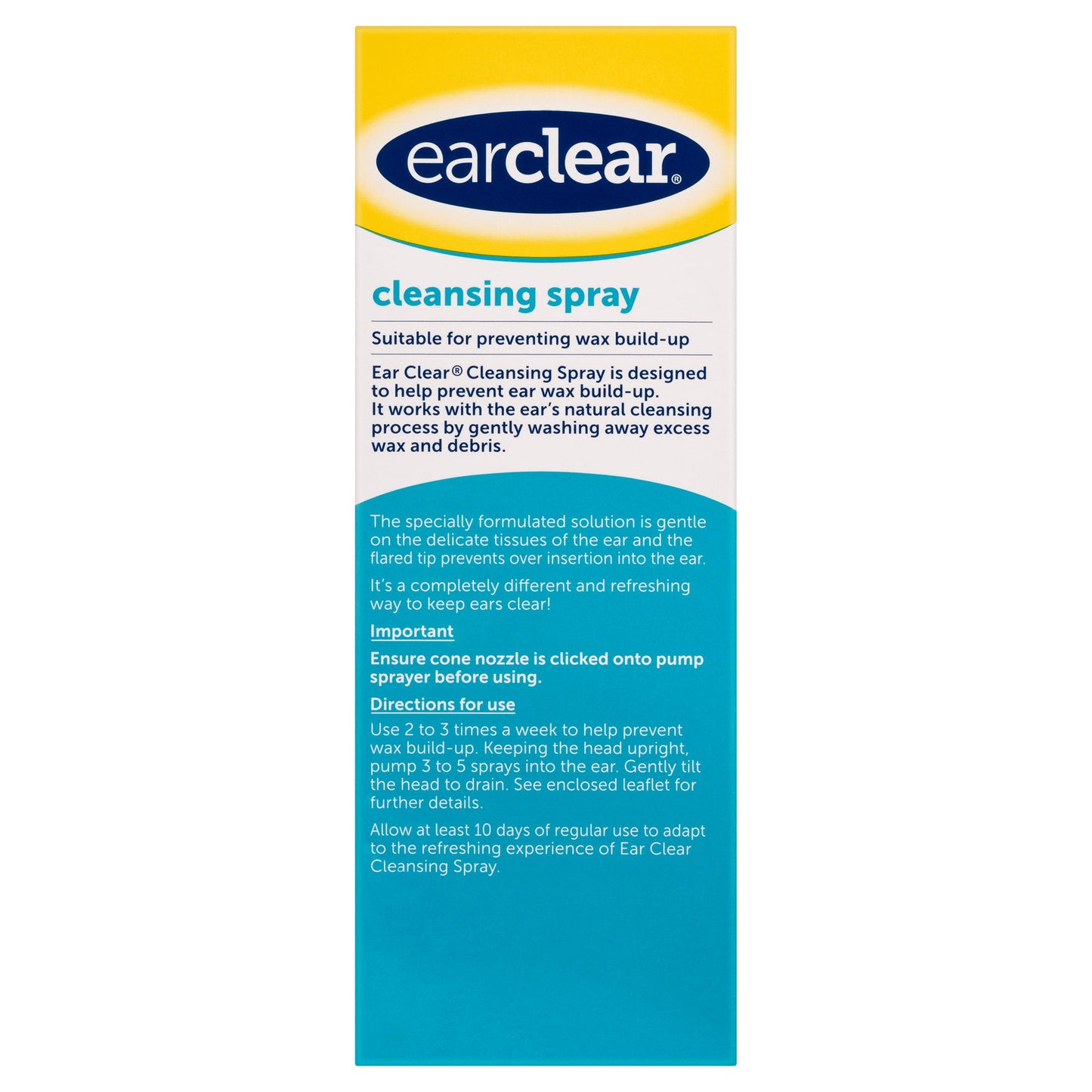 Ear Clear Ear Cleansing Spray 100ml - Cutprice Online