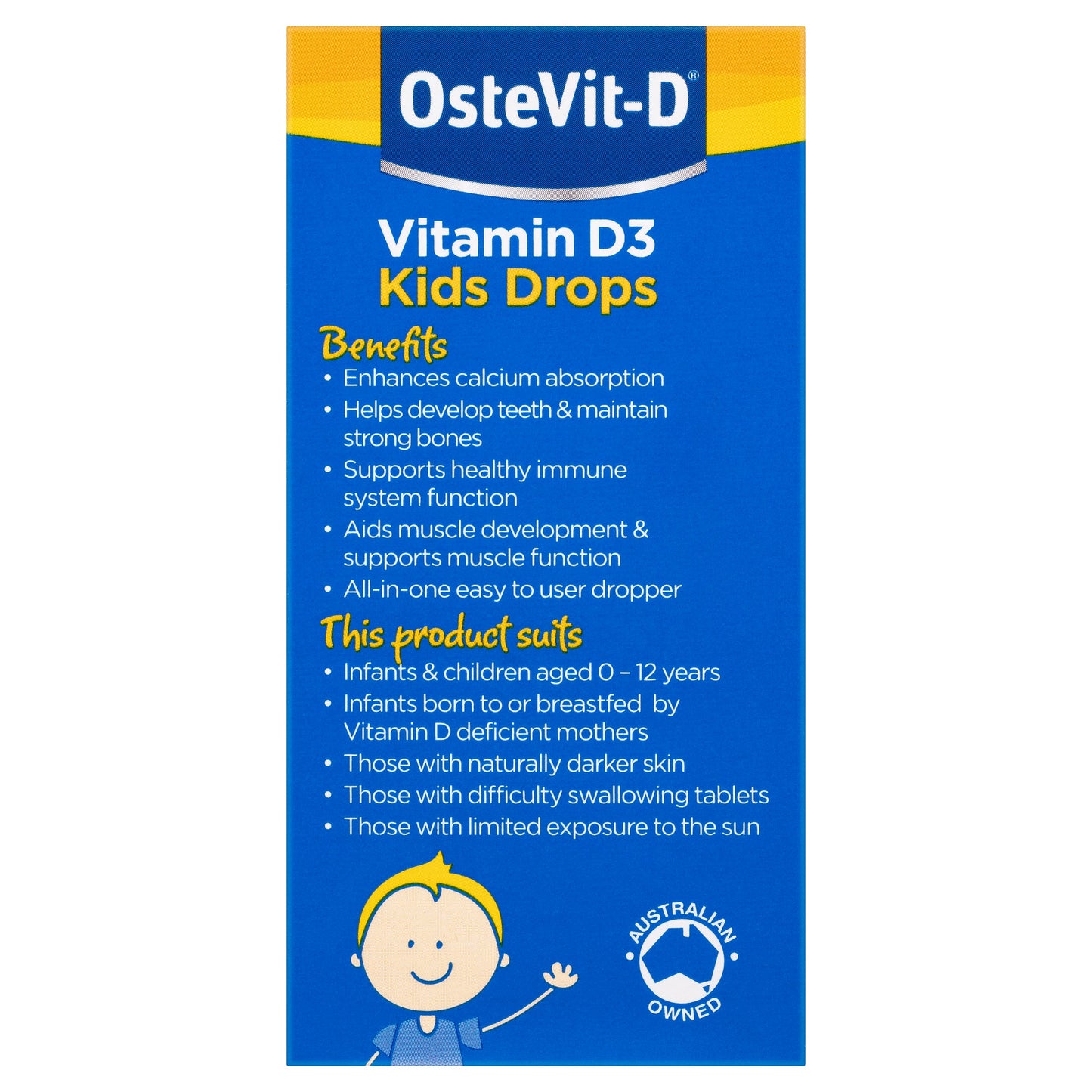 Ostevit-D Children's Oral Drops 15ml - Cutprice Online