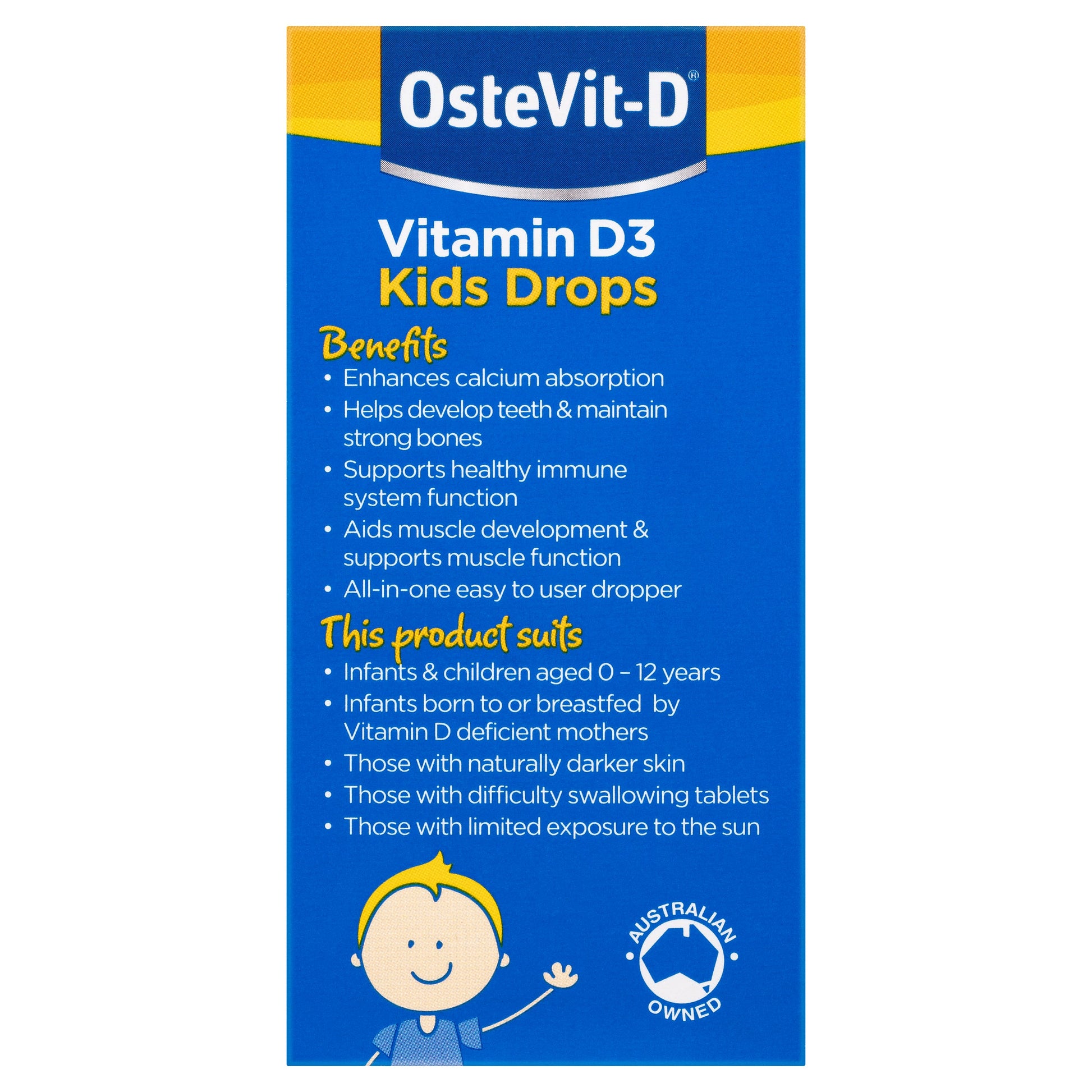 Ostevit-D Children's Oral Drops 15ml - Cutprice Online