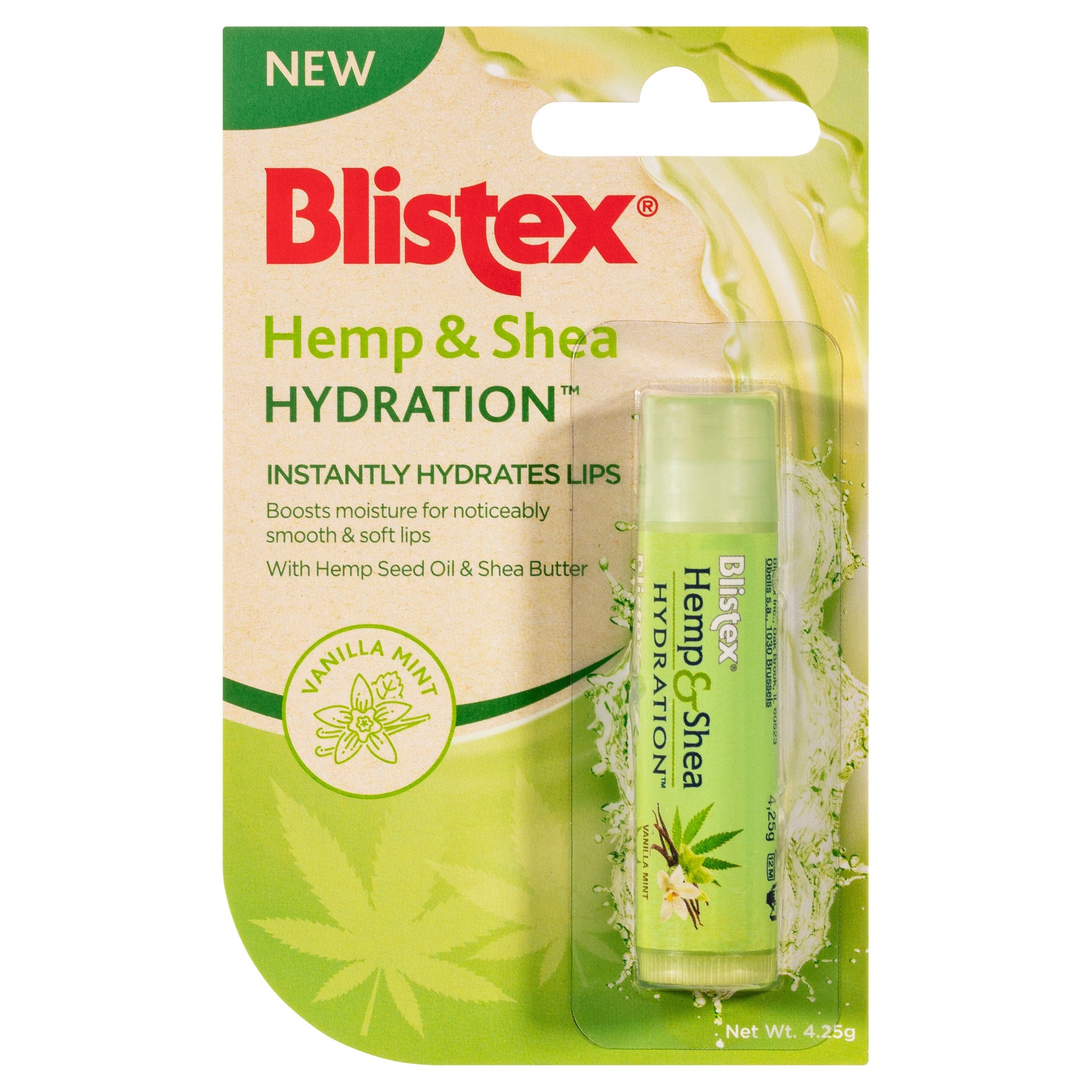 Blistex Hemp & Shea Hydration Lip 4.25g Stick - Cutprice Online