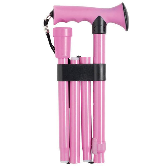 Surgipack 1283 Walking Stick Aluminium Pink Folding - Cutprice Online