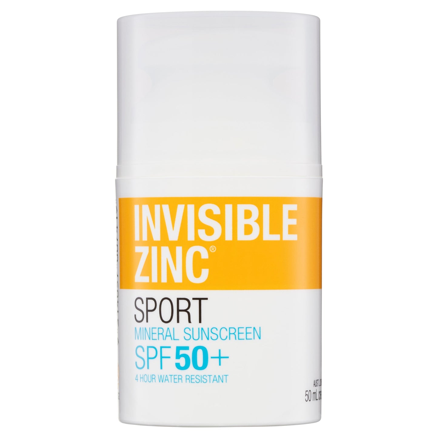 Invisible Zinc 4hr Water Resistant SPF50+ 50ml - Cutprice Online