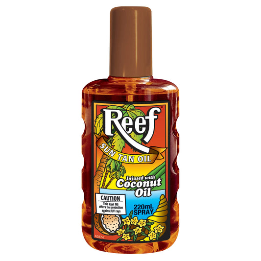 Reef Moisturising Sun Tan Oil Spray No SPF 220ml - Cutprice Online