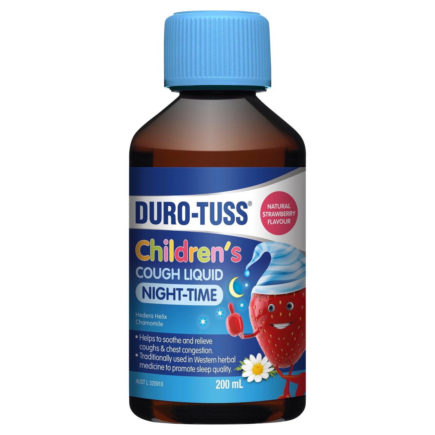 Duro Tuss Children's Cough Liquid Night Time 200mL - Cutprice Online