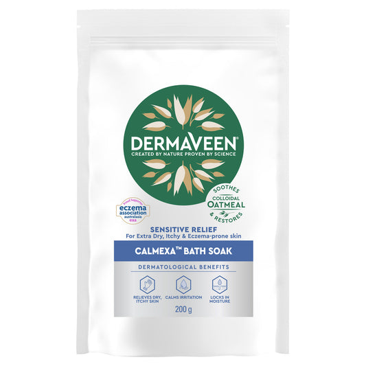 DermaVeen Sensitive Relief Calmexa Oatmeal Bath Soak 200g - Cutprice Online
