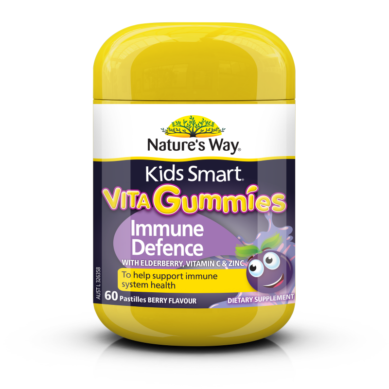 NATURE'S WAY Kids Smart Vita Gummies Immune Defence 60 Gummies - Cutprice Online