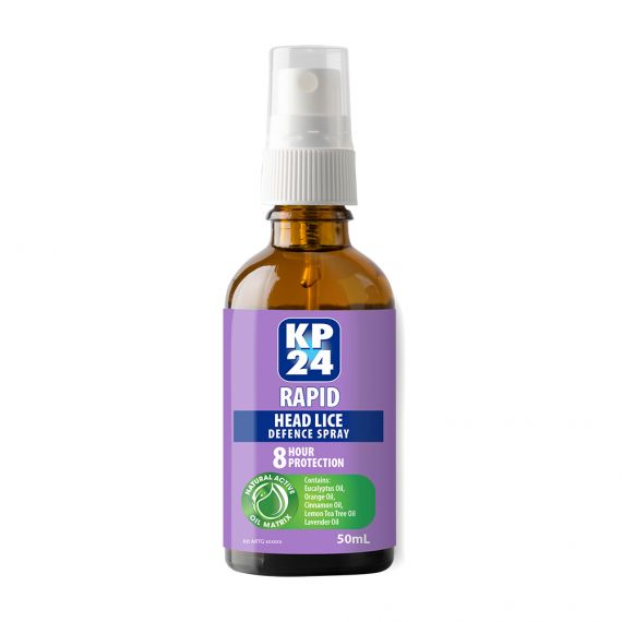KP24 Rapid Head Lice/Nit Defence Spray 50ml - Cutprice Online