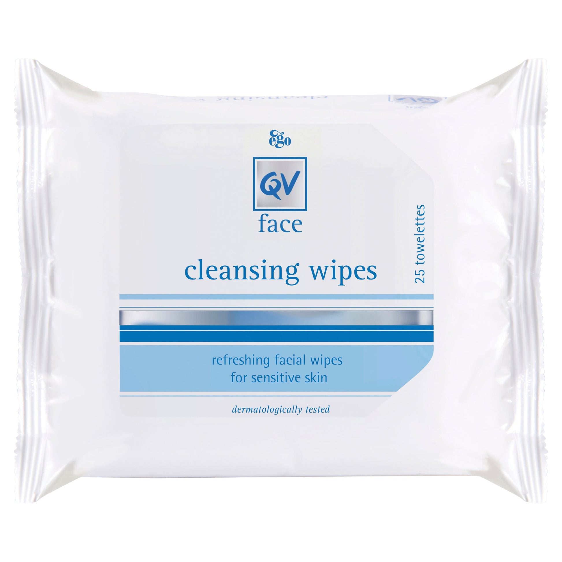 Ego QV Face Gentle Cleansing Wipes - 25 Pack - Cutprice Online