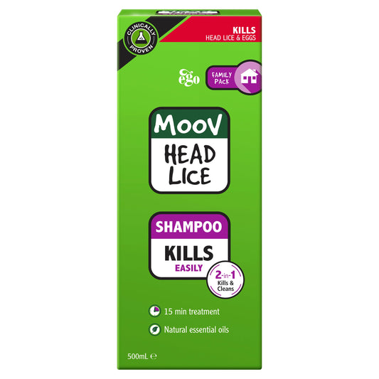 Ego Moov Head Lice Shampoo 500ml - Lice/Nits - Cutprice Online