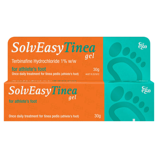 Ego Solveasy Tinea Gel For Athlete's Foot 30g - Cutprice Online
