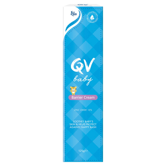 Ego QV Baby Barrier Cream Nappy Rash Cream 125g - Cutprice Online