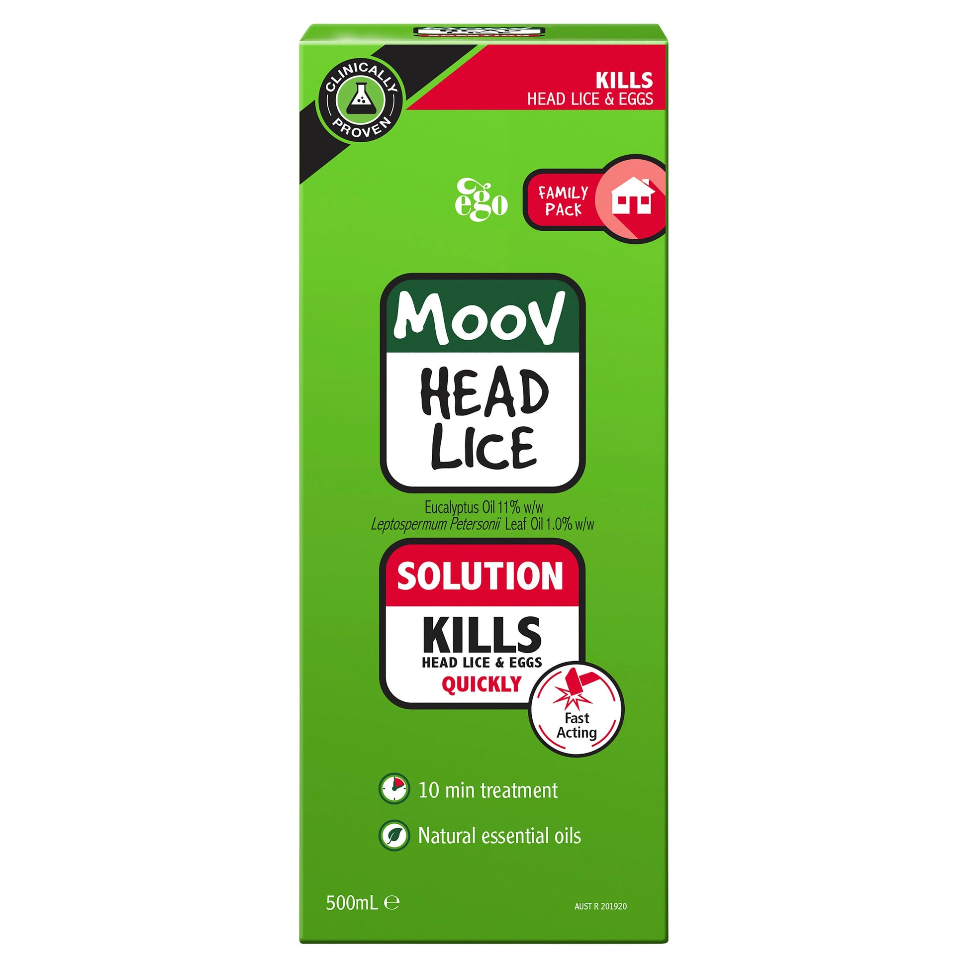 Ego Moov Head Lice Solution 500ml - Cutprice Online