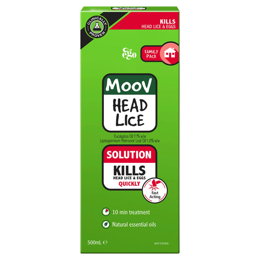 Ego Moov Head Lice Solution 500ml - Cutprice Online