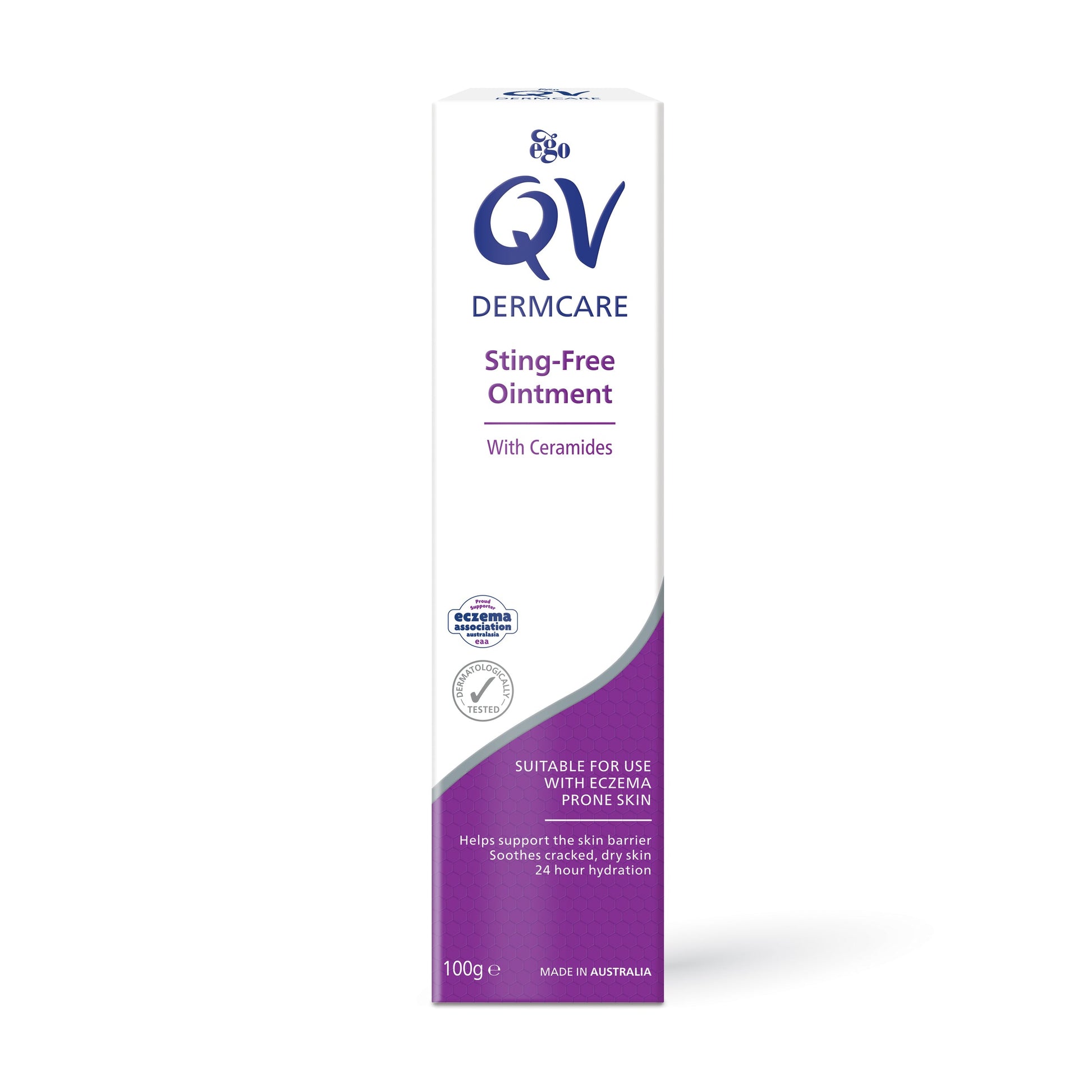 EGO QV Dermcare Sting-Free Ointment with Ceramides 100G - Cutprice Online