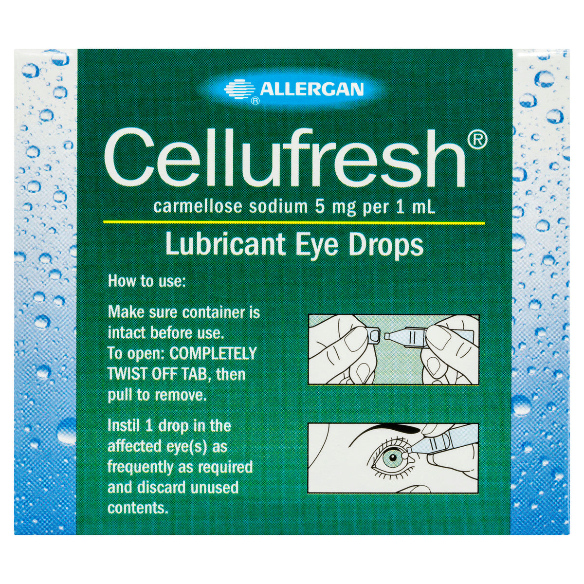 Cellufresh Eye Drops 30 X 0.4ml Vials - Cutprice Online