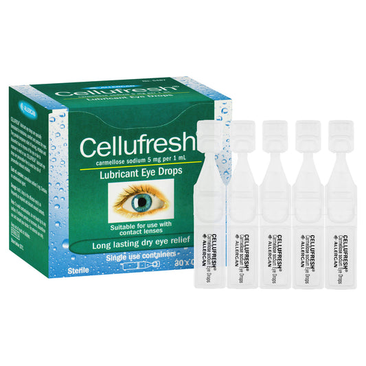 Cellufresh Eye Drops 30 X 0.4ml Vials - Cutprice Online