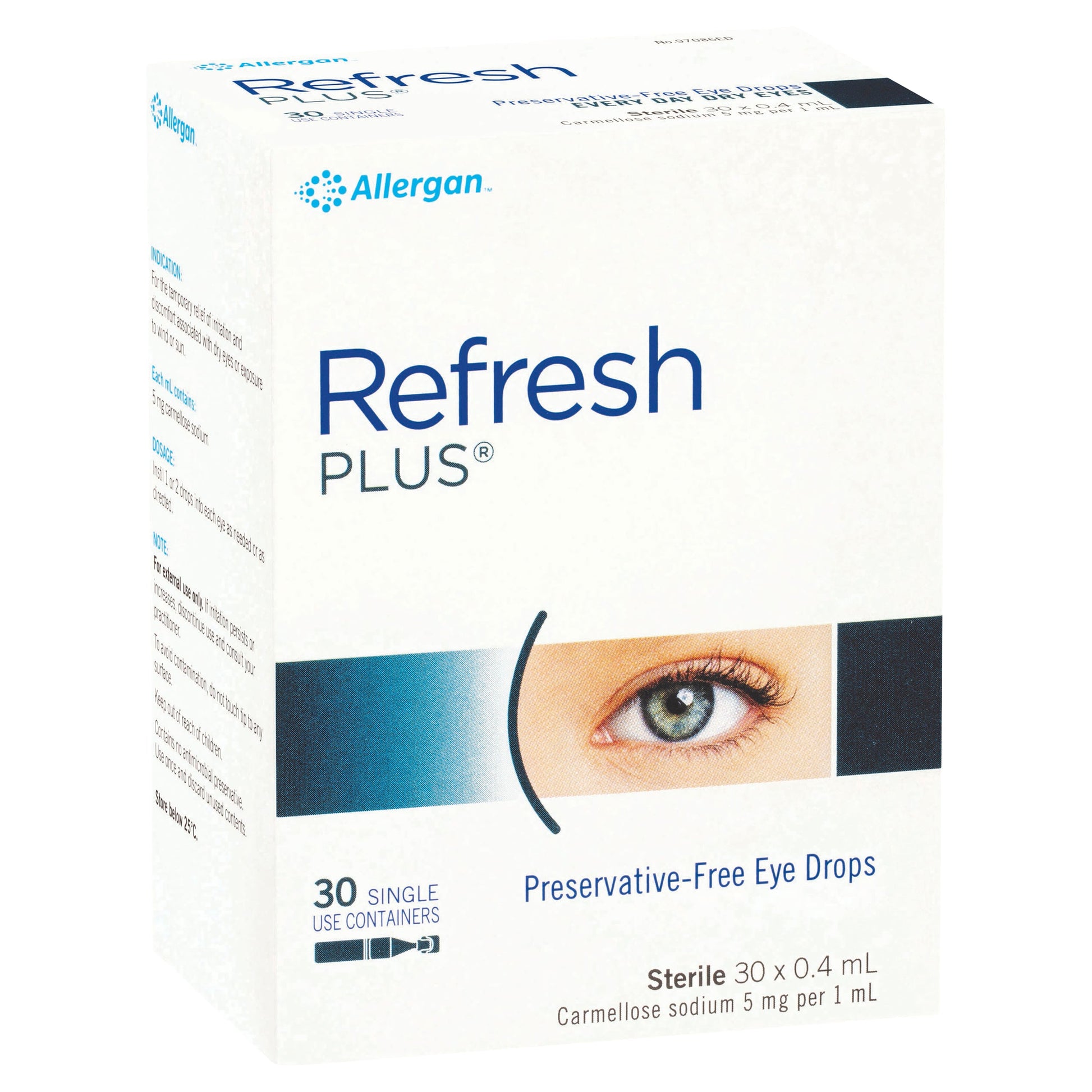 Refresh Plus Eye Drop 0.4ml 30 Vials - Cutprice Online