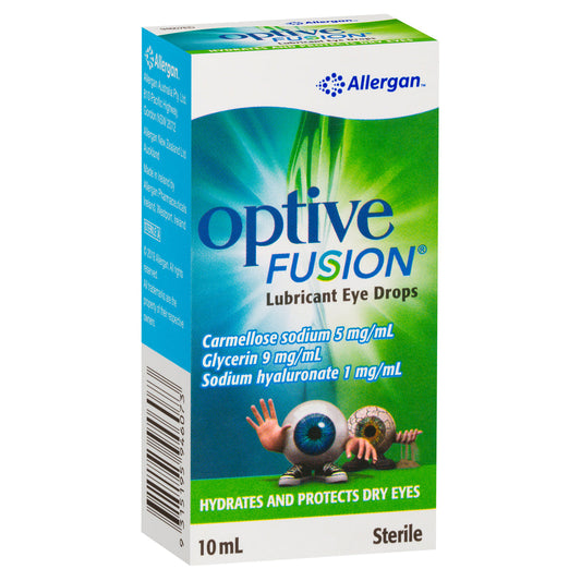 Optive Fusion Eye Drops 10ml - Cutprice Online
