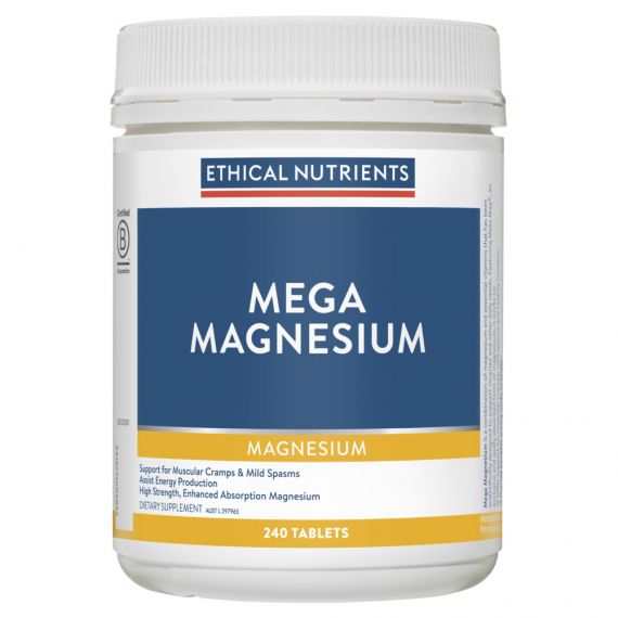 Ethical Nutrients Mega Magnesium 240 Tablets - Cutprice Online