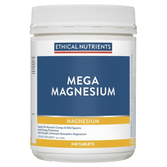 Ethical Nutrients Mega Magnesium 240 Tablets - Cutprice Online